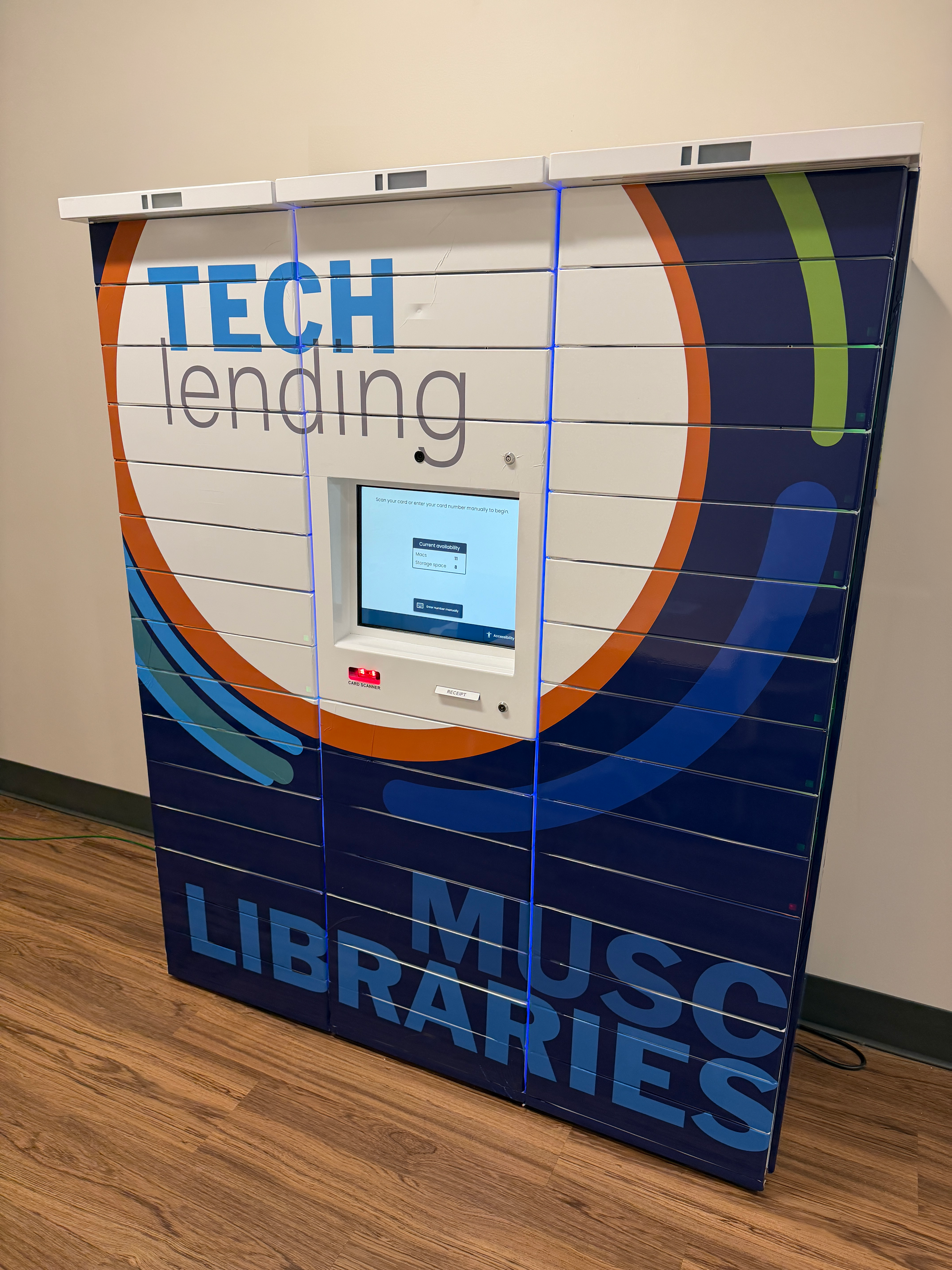 MUSC Library Smart Lockers